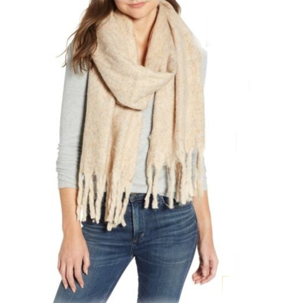 [Treasure & Bond] Solid Brushed Wrap Scarf